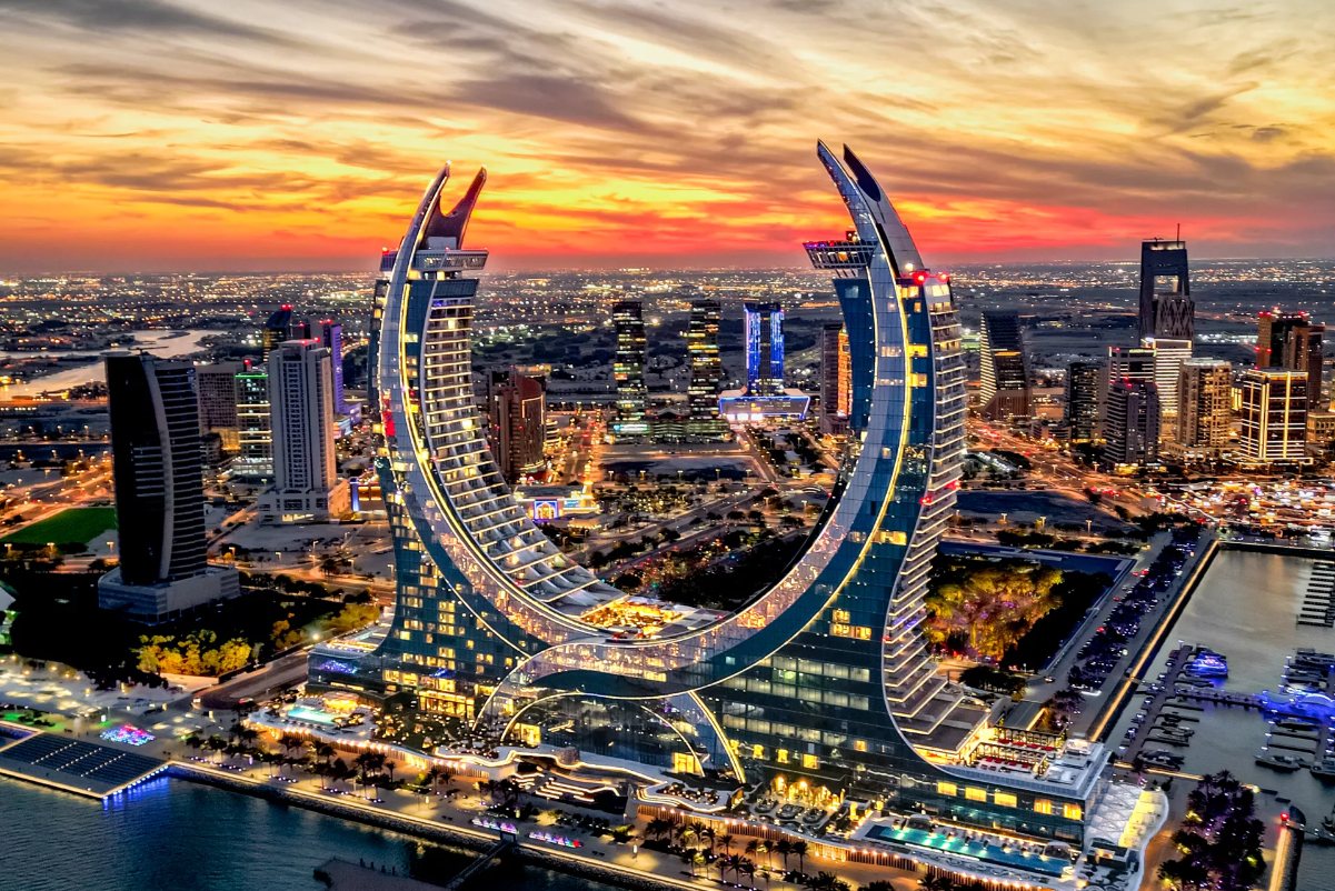 Doha skyline, Qatar